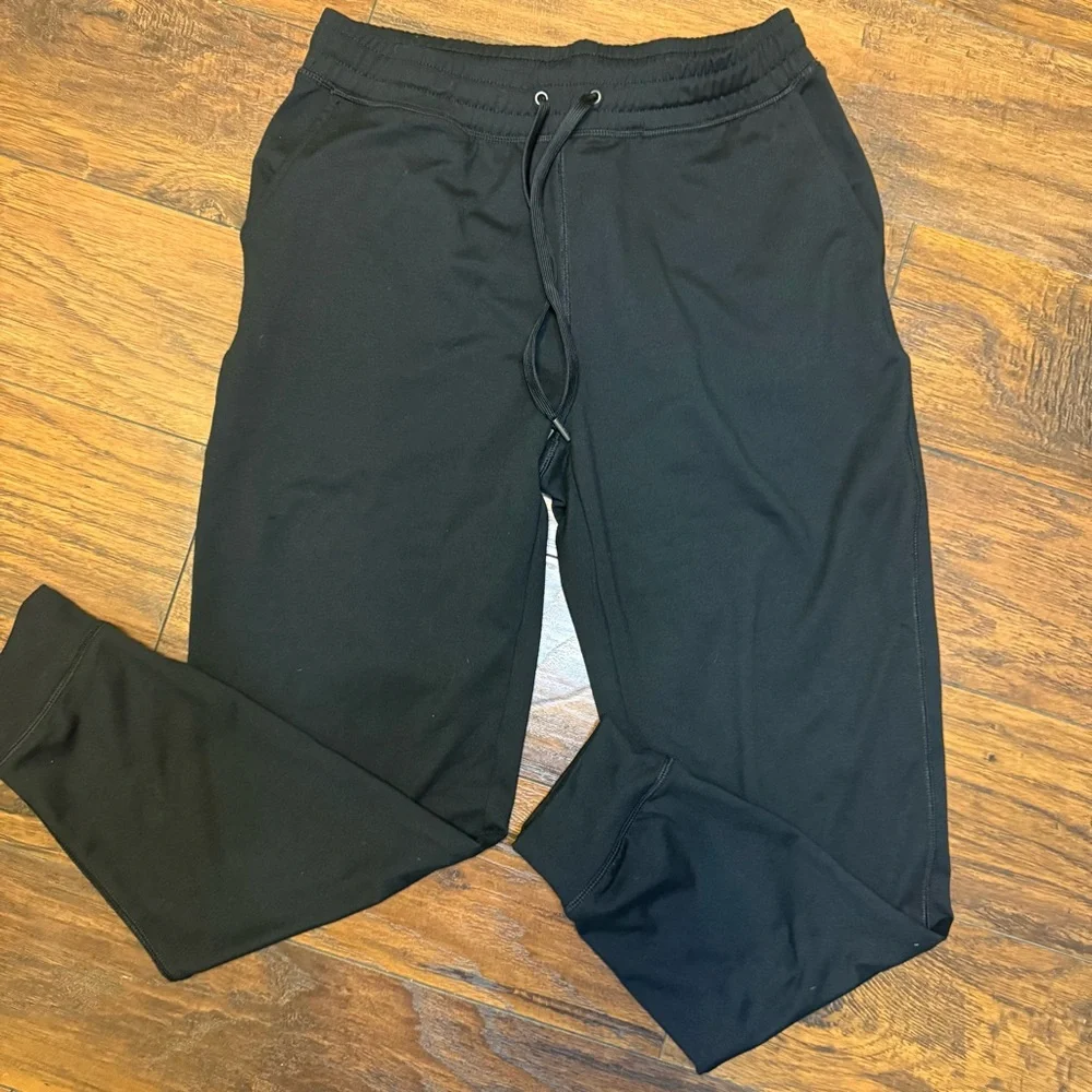 American Eagle Outfitters Black Drawstring Jogger Sweatpants